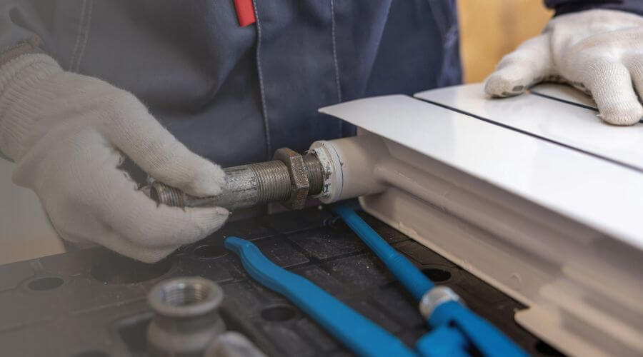 Professional water heater repair services in Montfort, WI